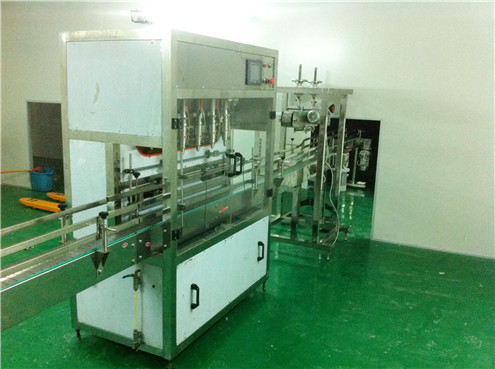 Makinë e automatizuar për mbushjen e vajit të ullirit të mbushur me etiketë ROPP Linja e prodhimit të vajit